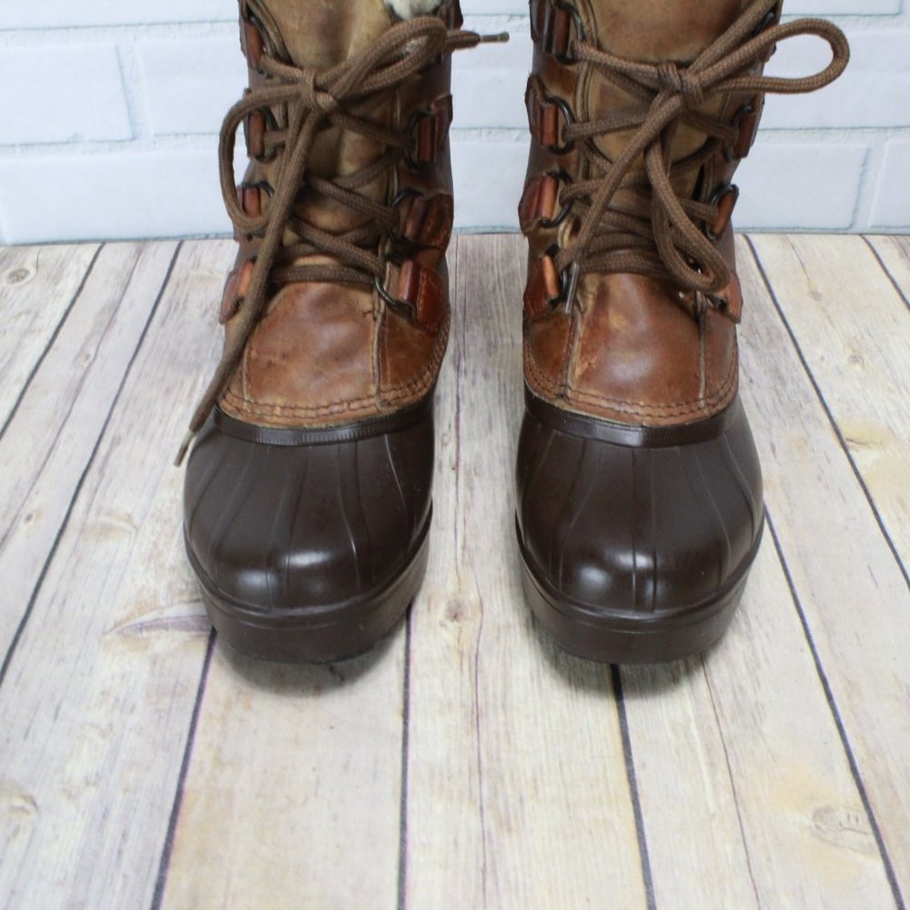 SOREL Alpine Lined Winter Boots Size 6 - Picture 3 of 8